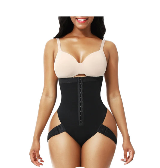 High Waist Butt Lifter Thong Curve w/ Side Straps