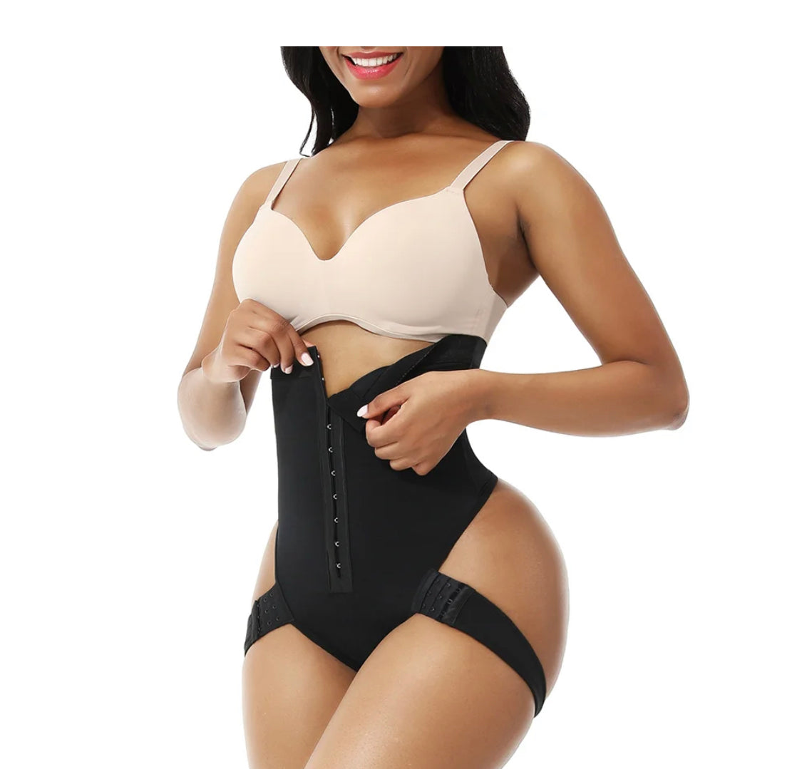 High Waist Butt Lifter Thong Curve w/ Side Straps