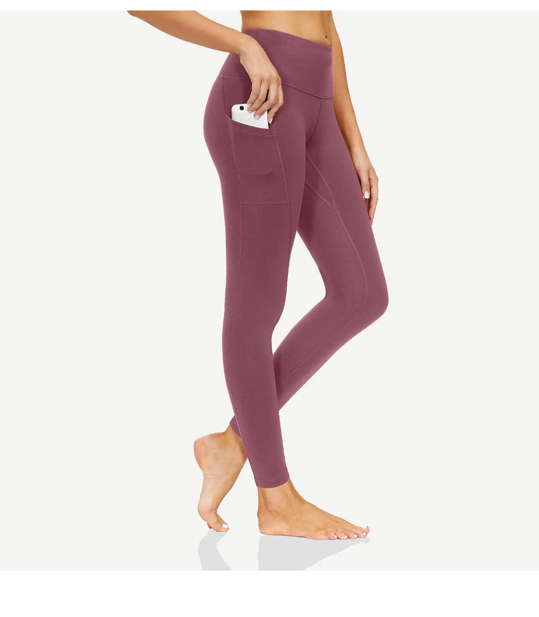 High Waist Side Pocket Yoga Pants – SoSoCurvily