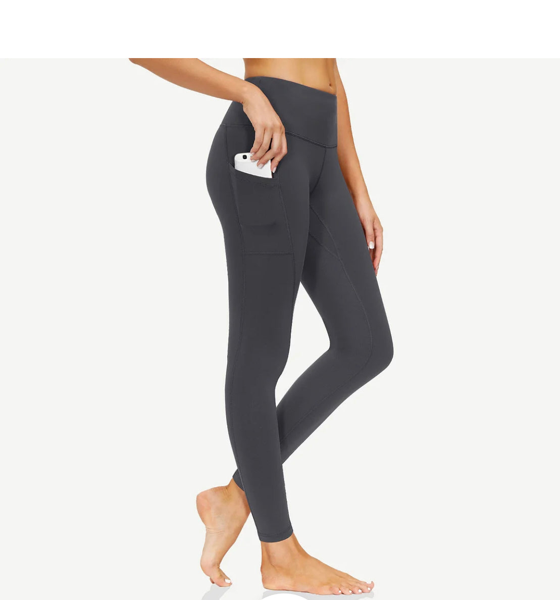 High Waist Side Pocket Yoga Pants